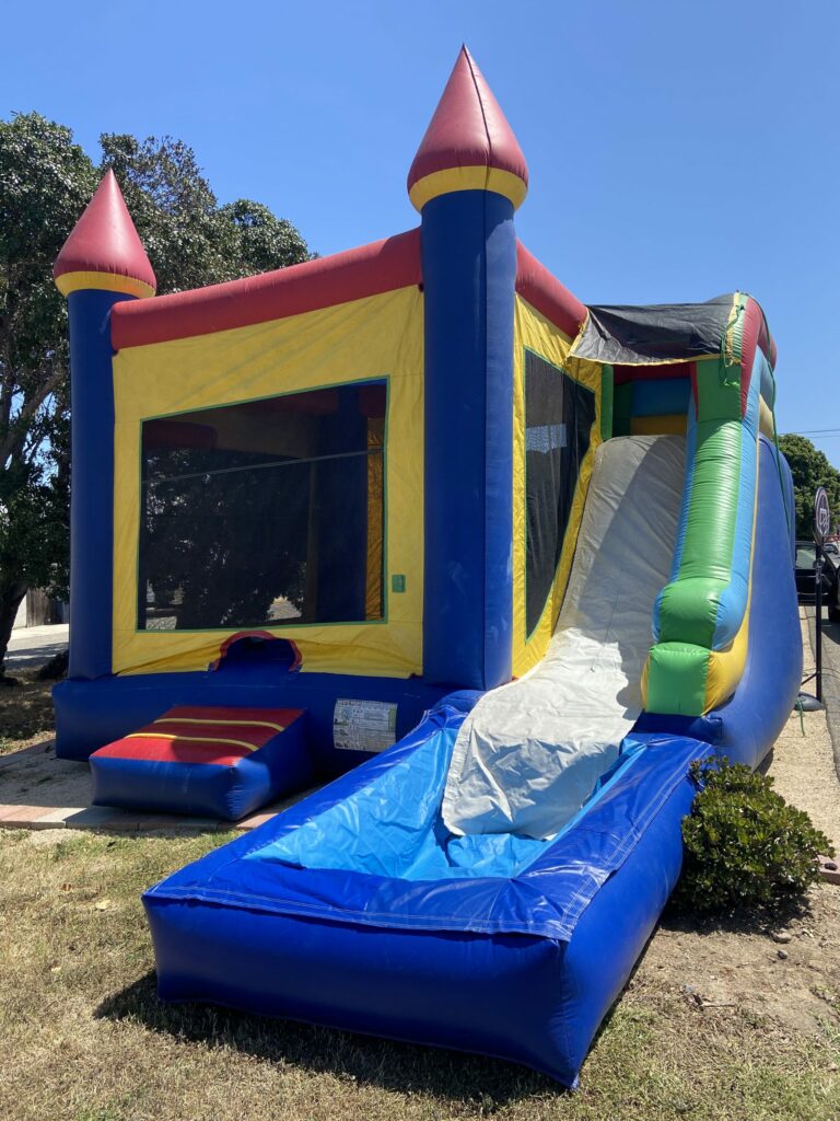 Castle 5-1 water slide combo